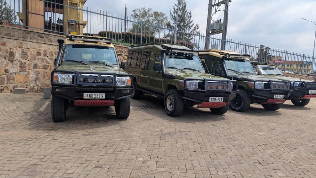 Safari Land Cruiser hire Rwanda