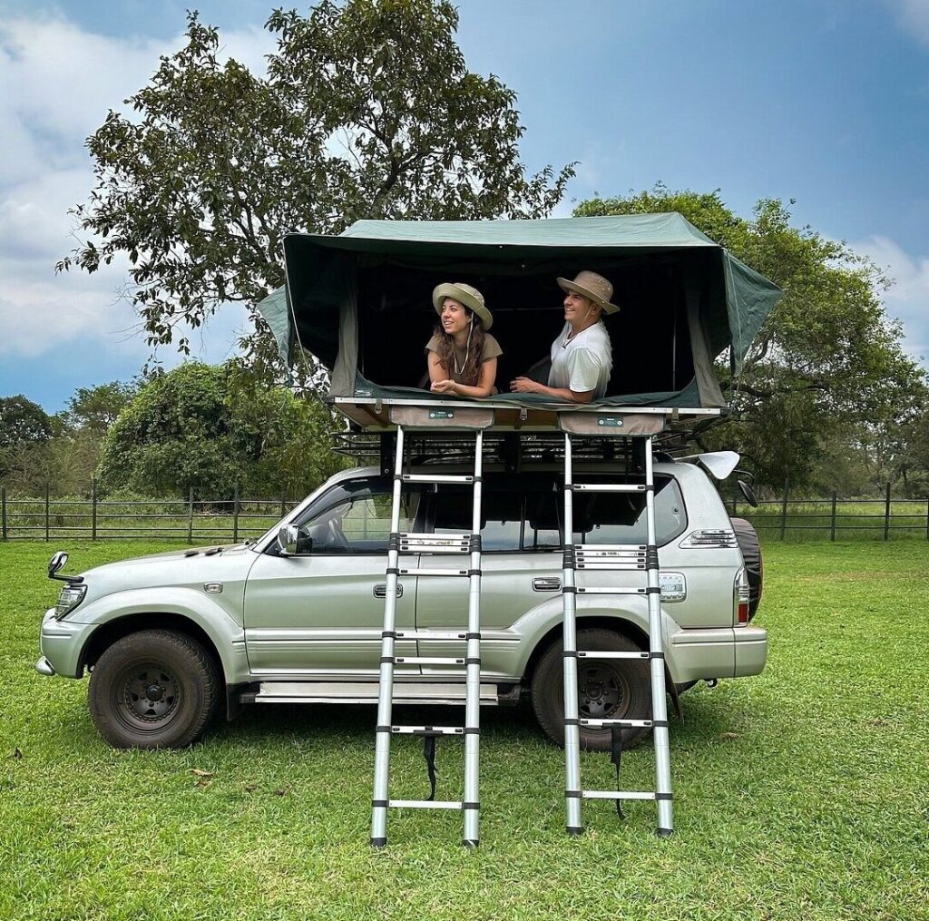 Roof-tent car hire Uganda